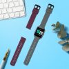 Комплект от 2 каишки за Willful Smartwatch/Fitnesstracker, Kwmobile, сиво/кестеняво, силикон, 57791.04