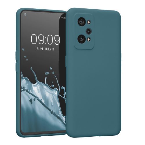 Калъф Kwmobile за Realme GT Neo 3T, силиконов, зелен, 59246.57