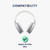 калъф kwmobile за Apple Airpods Max, силиконов, бял, 59791.02