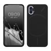 kwmobile Case for Nothing Phone 1, силиконов, черен, 59912.01