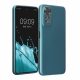 Калъф kwmobile за Xiaomi Redmi Note 11/Redmi Note 11S, силиконов, син, 58651.251