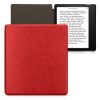 калъф kwmobile за Amazon Kindle Oasis 10, Екологична кожа, Червен, 49417.36