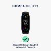 Комплект от 2 kwmobile каишки за Xiaomi Mi Smart Band 6/Mi Band 6/Band 5, силикон, зелено/червено, 59792.05