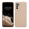 Калъф Kwmobile за OPPO A16/A16s/A54s, кремав, силиконов, 57572.225