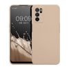 Калъф Kwmobile за OPPO A16/A16s/A54s, кремав, силиконов, 57572.225