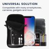 Kwmobile Universal XXL Cover - 7", Неопрен, Черно/Бяло, 58701.5.03