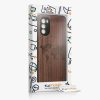 Калъф kwmobile за Motorola Moto G52/Moto G82 5G, дърво, кафяв/черен, 58541.02