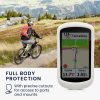 Kwmobile GPS калъф за Garmin Edge Explore, бял, силикон, 46912.02