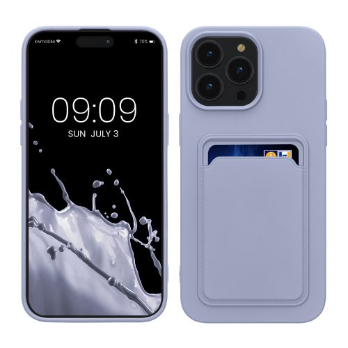 калъф kwmobile за Apple iPhone 14 Pro Max, силикон, лилав, 59115.108