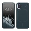 kwmobile Case for Nothing Phone 1, силиконов, син, 59912.202