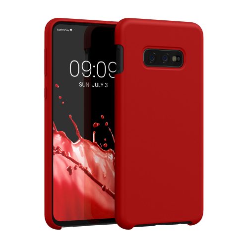 калъф kwmobile за Samsung Galaxy S10e, силиконов, червен, 47944.208