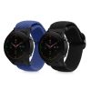 Комплект от 2 каишки kwmobile за Xiaomi Mi Watch Color Sport/Watch S1 Active, Nylon, Black/Blue, 59518.04