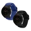 Комплект от 2 каишки kwmobile за Xiaomi Mi Watch Color Sport/Watch S1 Active, Nylon, Black/Blue, 59518.04