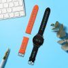 Комплект от 2 каишки Kwmobile за Xiaomi Mi Watch/Mi Watch Color Sport, черен/оранжев, силикон, 58466.04