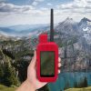 Kwmobile GPS калъф за Garmin Alpha 200, червен, силикон, 59668.08