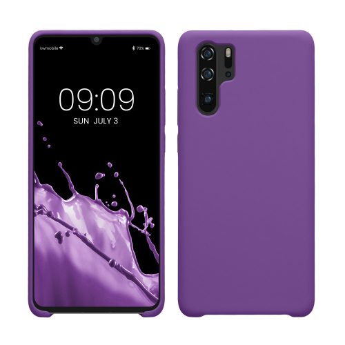 калъф kwmobile за Huawei P30 Pro, Силиконов, Лилав, 47423.221