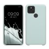 калъф kwmobile за Google Pixel 5, Силиконов, Зелен, 53633.200