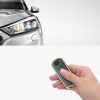 Калъф за автомобилен ключ Kwmobile за бутони Mazda 2, Keyless Go, сив/жълт, силикон, 57044.04