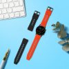 Комплект от 2 каишки Kwmobile за Xiaomi Mi Watch Color Sport/S1 Active, Orange/Black, Silicone, 58971.04