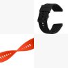 Комплект от 2 каишки Kwmobile за Xiaomi Mi Watch Color Sport/S1 Active, Orange/Black, Silicone, 58971.04