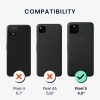 Калъф Kwmobile за Google Pixel 5, жълт, силикон, 53633.165