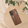 Калъф Kwmobile за Motorola Moto G52/Moto G82, многоцветен, дърво/силикон, 58541.03