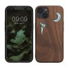 Калъф Kwmobile за Apple iPhone 13, многоцветен, дърво/силикон, 55953.16