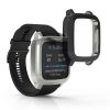 Калъф Kwmobile за Garmin Venu Sq 2 Music/Venu Sq 2, черен/сив, силикон, 60372.04