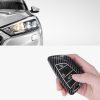 Капак за автомобилен ключ Kwmobile за BMW 3 бутона, Smart Key, сив/черен, пластмаса, 56724.03