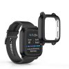 Калъф Kwmobile за Garmin Venu Sq 2 Music/Venu Sq 2, черен, силикон, 60372.05