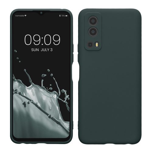 Калъф Kwmobile за Vivo Y72 5G/Y52 5G, зелен, силикон, 59095.202