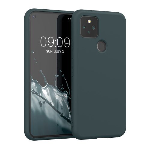 Калъф Kwmobile за Google Pixel 5, зелен, силикон, 53778.202