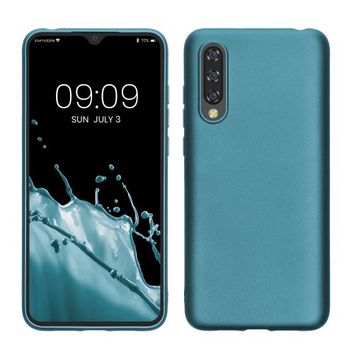 Калъф Kwmobile за Xiaomi Mi 9 Lite, син, силикон, 50587.251