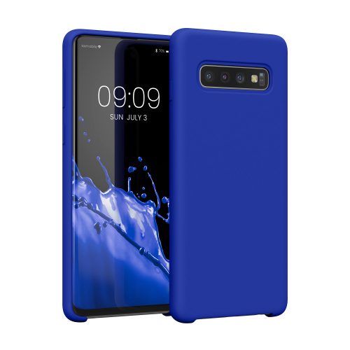 Калъф Kwmobile за Samsung Galaxy S10, син, силикон, 47732.134