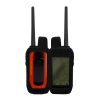 Kwmobile GPS калъф за Garmin Alpha 200, черен/червен, силикон, 59668.47