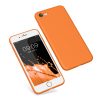 Калъф Kwmobile за Apple iPhone SE 2/iPhone SE 3/iPhone 8, оранжев, силикон, 39458.150