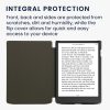 Капак Kwmobile за PocketBook InkPad 4, тъмно червен, екологична кожа, 61644.01