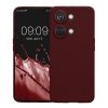 Калъф Kwmobile за OnePlus Nord 3 5G, тъмно червен, силикон, 61767.190