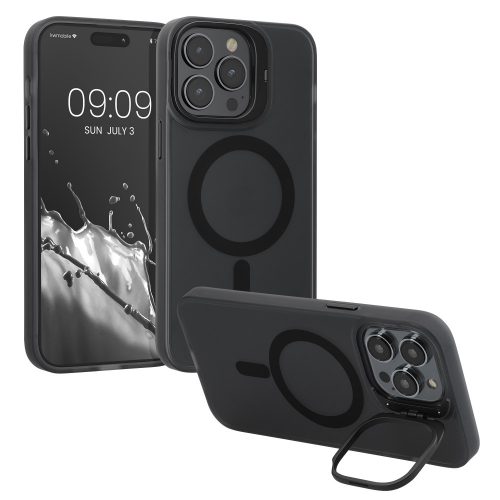 Калъф Kwmobile за Apple iPhone 14 Pro, черен/прозрачен, силикон, 61937.01