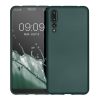 Калъф Kwmobile за Huawei P20 Pro, тъмно зелен, силикон, KWM0000193G004C