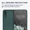 Калъф Kwmobile за Huawei P20 Pro, тъмно зелен, силикон, KWM0000193G004C