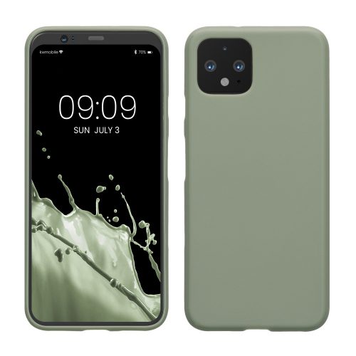 Калъф Kwmobile за Google Pixel 4, зелен, силикон, KWM000010ON013C