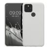 Калъф Kwmobile за Google Pixel 5, бял, силикон, KWM0000116C019C