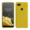 Калъф Kwmobile за Google Pixel 3a XL, жълт, силикон, KWM0000118J005C