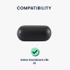 Калъф за слушалки Kwmobile за Anker Soundcore Life A1, черен, силикон, KWM000024SK001C