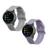 Комплект от 2 каишки Kwmobile за Garmin Vivoactive 4/Venu 2/Forerunner 255, многоцветен/лилав, силикон, KWM000024SX001C