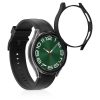 Комплект от 2 калъфа Kwmobile за Samsung Galaxy Watch 6 Classic, черен/прозрачен, пластмасов, KWM000024TJ001C