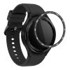 Kwmobile Dial Frame за Samsung Galaxy Watch 6 Classic, черен/сребрист, алуминий, KWM000024TK001C