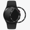 Kwmobile Dial Frame за Samsung Galaxy Watch 6 Classic, черен/сребрист, алуминий, KWM000024TK001C