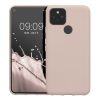 Калъф Kwmobile за Google Pixel 5, кремав, силикон, KWM0000116C020C